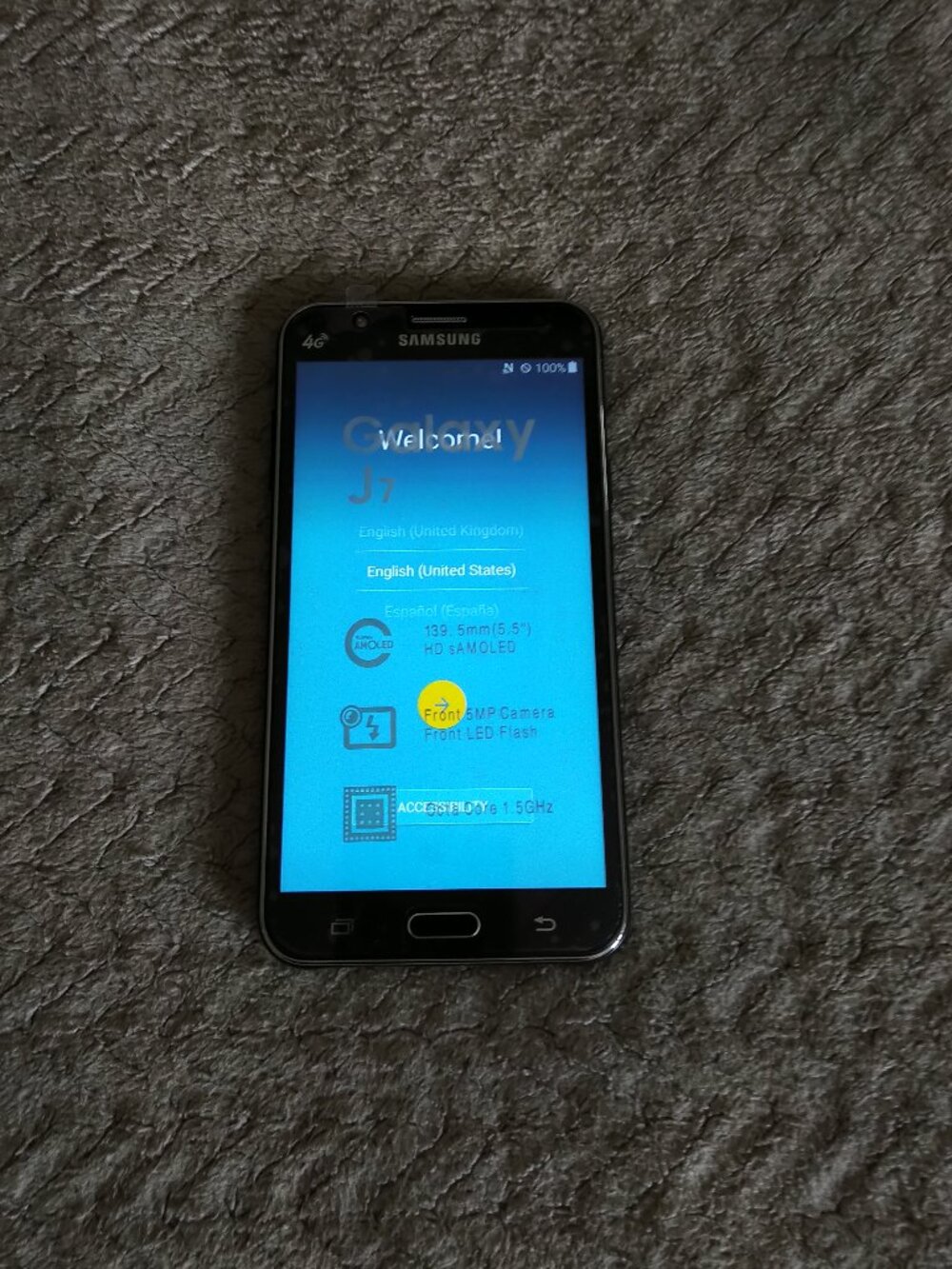 Samsung Galaxy J7 SM-700F 16GB Smartphone - Black